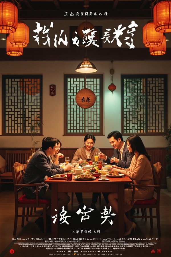 岭南人家电影封面——骑楼老宅的团圆饭